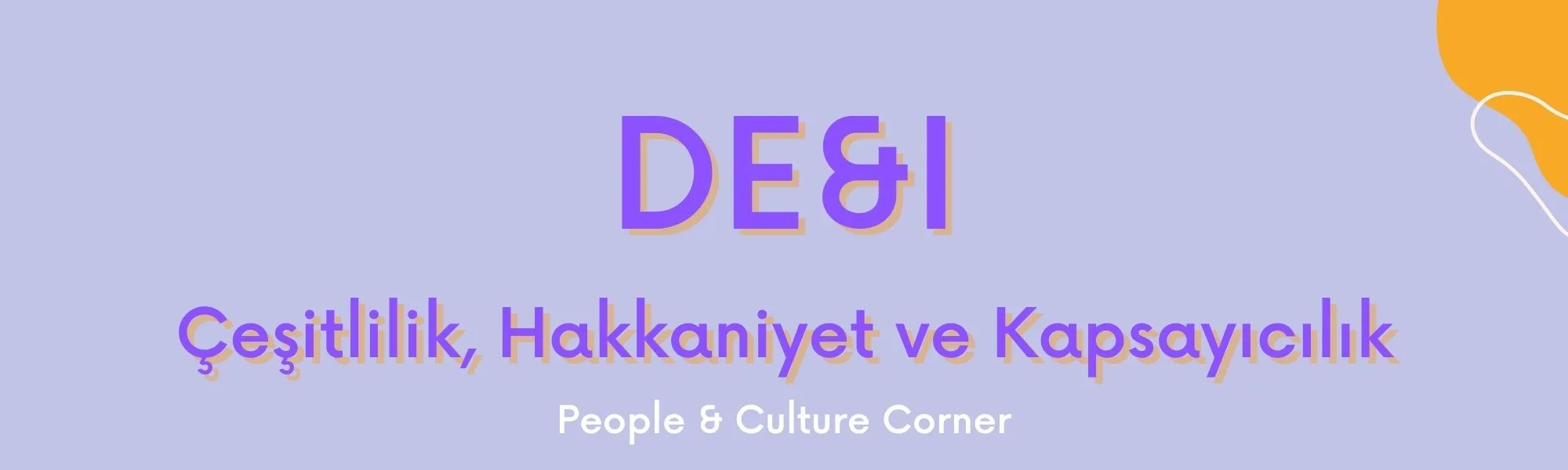 DE&I ÇEşitlilik, Hakkaniyet ve Kapsayıcılık